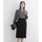 ショッピングコンビ ワンピース 「洗える／日本製」ジャケットコンビワンピース