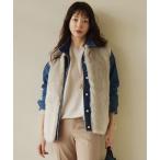 コート アウター ECOPEL エコファー ジレ レディース