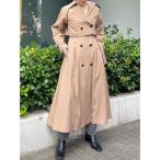 トレンチコート コート 2WAYバイカラートレンチコート レディース