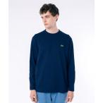 tシャツ オーバーサイズ スウェットライク 裏パイルワンポイント長袖Tシャツ メンズ レディース