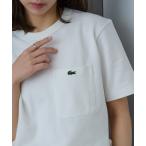 tシャツ 「LACOSTE」カノコポケットTシャツ TH4921-99 レディース メンズ
