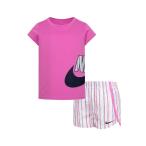 tシャツ 「NIKE」NKG HAPPY CAMPER SPRINTER SET/Tシャツ&ショートパンツ/セットアップ/キッズ キッズ 子供服 女の
