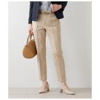 パンツ オーガニックラチネ ピンタックテーパードパンツ レディース