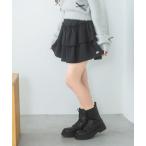 スカート スウェットティアードスカート キッズ 子供服 女の子