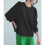 tシャツ ショルダーギャザートップス レディース