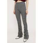 スラックス パンツ GATHER FLARE CUT PT ギャザー フレア カット パンツ レディース