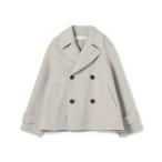 ダッフルコート コート ウールカシミヤダブルフェイス Pコート レディース