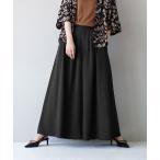 ショッピングガウチョパンツ パンツ ツータックレーヨン ガウチョパンツ レディース