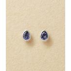 ピアス 「WEB限定商品」「セカンドピアス」Pt アイオライトしずくピアス レディース