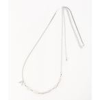 ネックレス スティックパールハートネックレス レディース