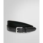 ベルト ナイロン/ブライドルレザー ソリッドベルト メンズ