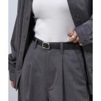 ベルト スクエアバックルベルト レディース