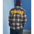 シャツ 「THRASHER/スラッシャー」バック刺繍ネルチェックシャツ メンズ レディース