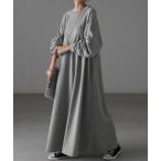 ワンピース スウェットワンピ