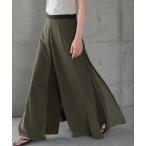 パンツ シフォンガウチョパンツ レディース