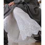 パンツ 裾ペチパンツ レディース