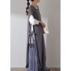 ショッピング体型カバー ベスト ジレ 体型カバー ワンピ レディース