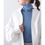 ニット セーター 素肌感 ニットタートル レディース