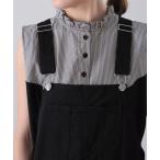 タンクトップ ノースリーブ 襟見せタンク レディース