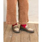 ローファー デザインコインローファー レディース