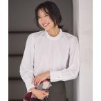 ショッピングフリル ブラウス シャツ 「手洗い可能/抗菌防臭/UVカット/速乾」フリルモックブラウス レディース