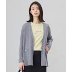 ショッピングロングカーディガン カーディガン 「洗える」KNIT BASIC ロングカーディガン レディース