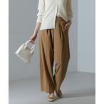 パンツ ドライウェザーストレッチ インタックワイドパンツ(セットアップ可) レディース