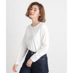 tシャツ 「雑誌掲載」「UVカット」ロゴアソートロンT レディース