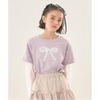 tシャツ 袖チュールレイヤードTシャツ キッズ 子供服 女の子