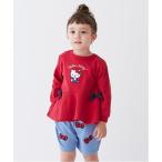 tシャツ 「オーガビッツ」キティペプラム長T キッズ 子供服 女の子