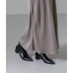 ブーツ FABIO RUSCONI/ポインテッド ヒールショートブーツ レディース