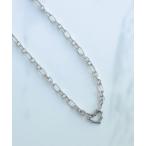 ネックレス ステンレス ニュアンス ハート ネックレス レディース