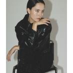 ブルゾン アウター フェイクレザーショートブルゾン(セットアップ可) レディース