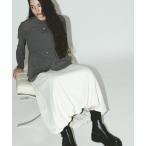 スカート パネルラインバルーンスカート