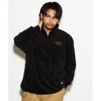コート ジャケット Dickies FLEECE HALFZIP PULLOVER / ディッキーズ フリース ハーフジップ プルオーバー メンズ レ