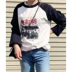 tシャツ 「別注」THE BEATLES ザ ビートルズ ツアーラグランロンT メンズ レディース