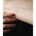 ブレスレット 「金属アレルギー対応」Os　-オズ-　スリムチェーン　ブレスレッド　サージカルステンレス レディース