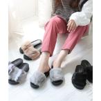 ショッピング厚底 サンダル サンダル 厚底ソール ボリューム抜群 ファーサンダル レディース