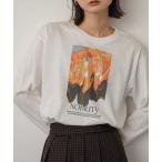 tシャツ グラフィックロングTシャツ レディース
