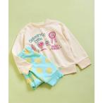 パジャマ Girl's かぶり裏毛パジャマ キッズ 子供 女の子