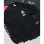tシャツ 「BEN DAVIS/ベンデイビス」パウダーブリーチ加工ロンT 長袖 刺繍 ビックサイズ メンズ レディース