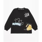 tシャツ 総柄グラフィック長袖Tシャツ キッズ 子供服 男の子