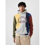 パーカー カラーブロック GAP ATHLETICロゴ パーカー メンズ レディース
