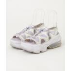 「NIKE」 フラットサンダル 25cm パープル レディース