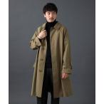 トレンチコート コート OLMETEX コットン シングル ラグランスリーブ ベルテッドコート メンズ