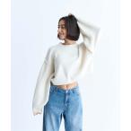 ニット セーター CANDY COTTON/ロキシーボリュームスリーブニット・セーター レディース