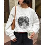 トレーナー スウェット 「UNISEX」MOON/EARTHスウェット メンズ レディース