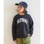 tシャツ キッズ カレッジロゴ長袖Tシャツ キッズ 子供服 男の子 女の子