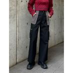 カーゴパンツ ポケットフラップカーゴパンツ レディース