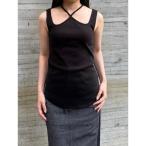 タンクトップ ノースリーブ ラウンドカットアウトブラタンクトップ / Round Cut-out Bra Tanktop レディース
